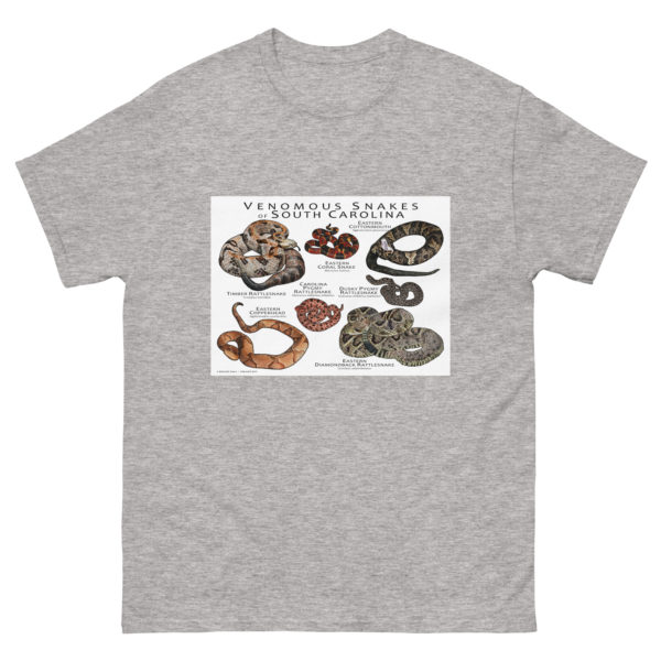 Venomous Snakes of South Carolina - Men's classic tee - Image 9