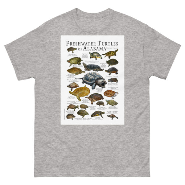 Freshwater Turtles of Alabama - Men's classic tee - Image 9