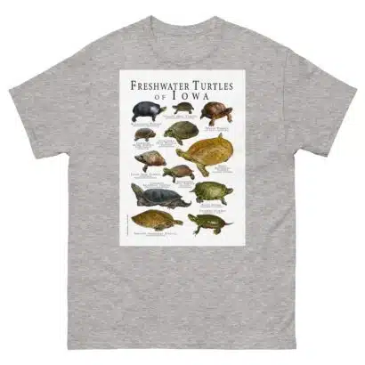 Freshwater Turtles of Iowa - Men's classic tee - Image 9