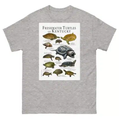 Freshwater Turtles of Kentucky - Men's classic tee - Image 9