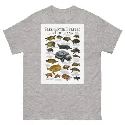 Freshwater Turtles of Louisiana - Men's classic tee - Image 9