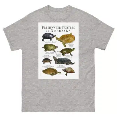 Freshwater Turtles of Nebraska - Men's classic tee - Image 9