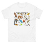 Animals of Madagascar t-shirt