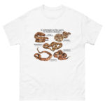 Copperhead Snakes of North America t-shirt