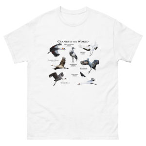 Cranes of the World t-shirt