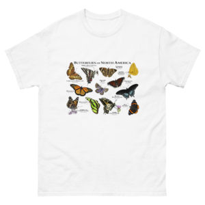 Butterflies of North America t-shirt