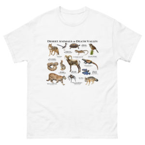Desert animals of Death Valley