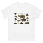Endangered turtle and tortoises of Asia t-shirt