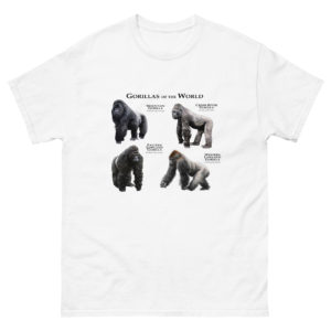 Gorillas of the World t-shirt
