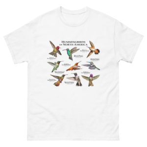 Hummingbirds of North America t-shirt