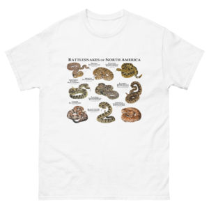 Rattlesnakes of North America t-shirt