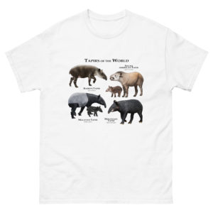 Tapirs of the World t-shirt