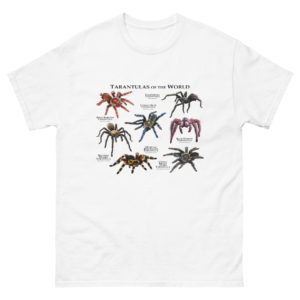 Tarantulas of the World t-shirt