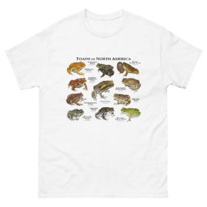 Toads of North America t-shirt