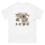 Wild cats of Africa t-shirt
