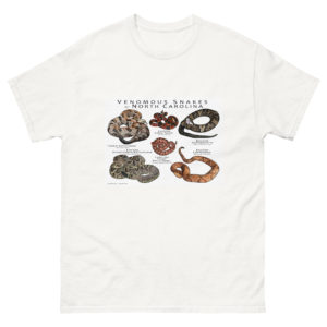 Venomous Snakes of North Carolina t-shirt