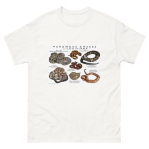Venomous Snakes of Louisiana t-shirt