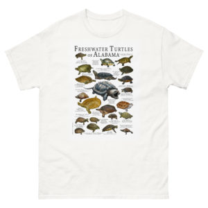 freshwater turtles of Alabama t-shirt