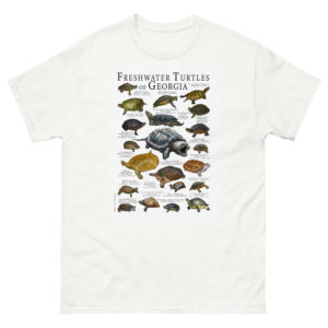 freshwater turtles of Georgia t-shirt