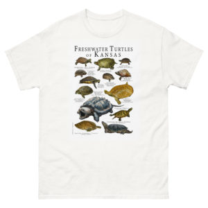 freshwater turtles of Kansas t-shirt