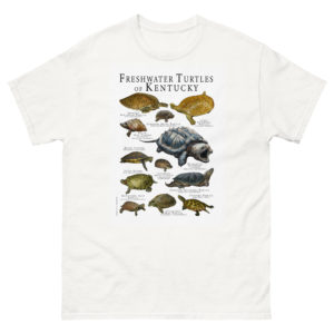 freshwater turtles of Kentucky t-shirt