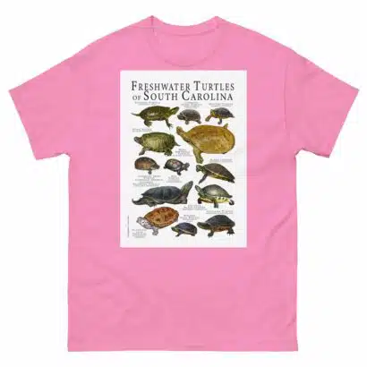 Freshwater Turtles of South Carolina - Men's classic tee - Image 7