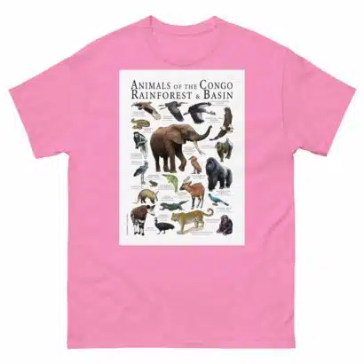 Animals of the Congo Rainforest - Men's classic tee - Image 7