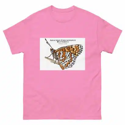 Arachne Checkerspot Butterfly - Men's classic tee - Image 7