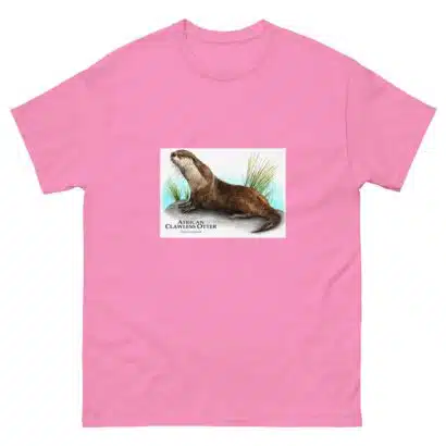 African Clawless Otter - Men's classic tee - Image 7