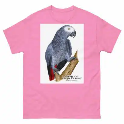 African Gray Parrot - Men's classic tee - Image 7