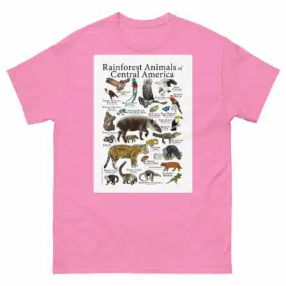 Rainforest Animals of Central America - Men's classic tee - Image 7