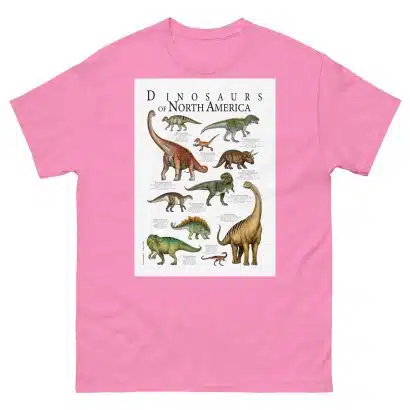 Dinosaurs of North America - Men's classic tee - Image 7