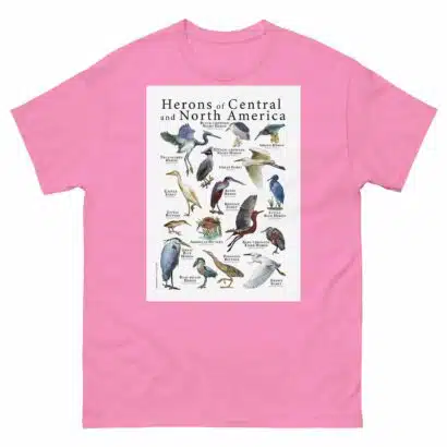 Herons of North and Central America - Men's classic tee - Image 7