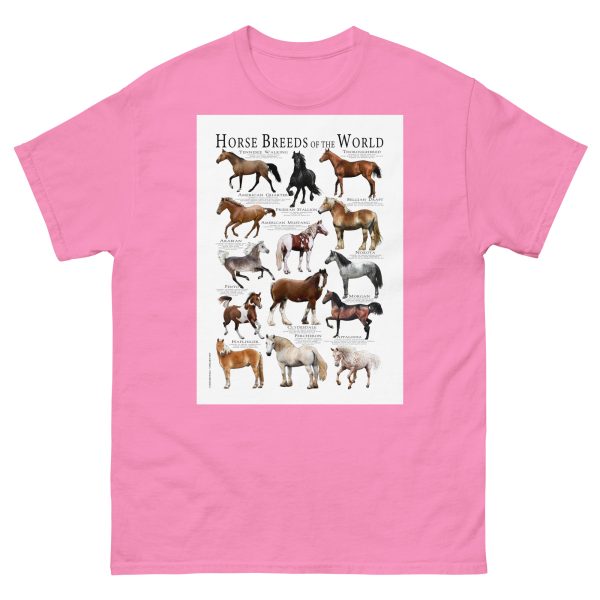 Horse Breeds of the World - Men's classic tee - Image 7