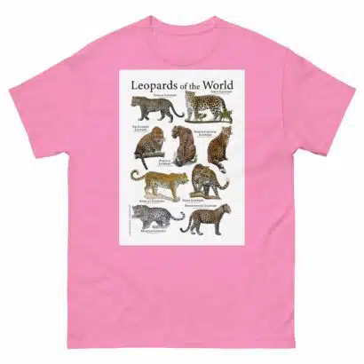 Leopards of the World - Men's classic tee - Image 7