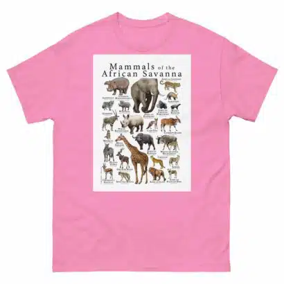 Mammals of the African Savanna - Men's classic tee - Image 7