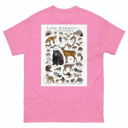 Land Mammals of Louisiana Men's classic tee - Image 7