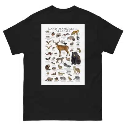 Land Mammals of Alabama - Men's classic tee - Image 2