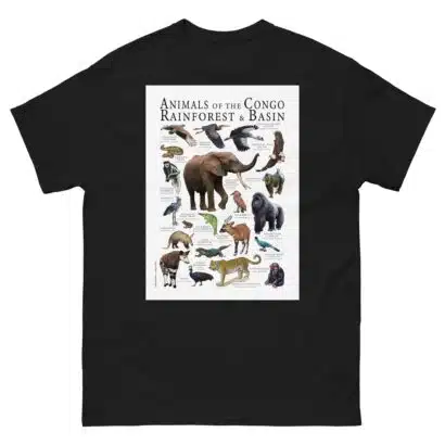Animals of the Congo Rainforest - Men's classic tee - Image 2