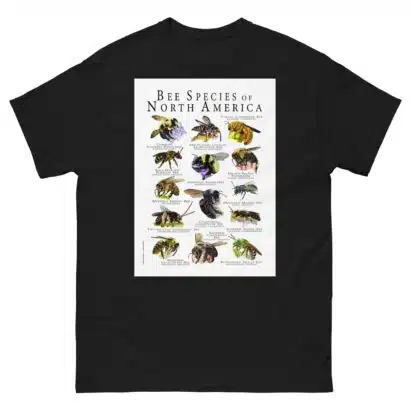 Bee Species of North America - Men's classic tee - Image 2