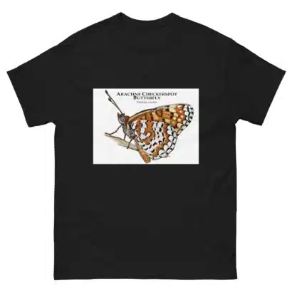 Arachne Checkerspot Butterfly - Men's classic tee - Image 2