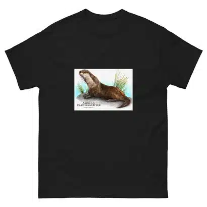 African Clawless Otter - Men's classic tee - Image 2