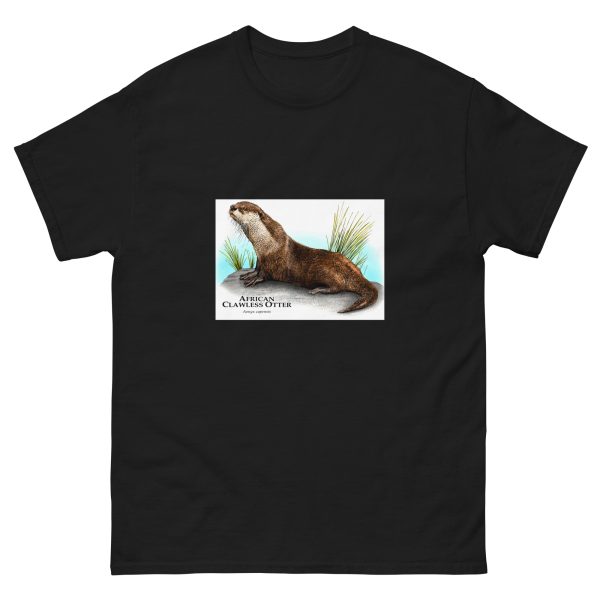 African Clawless Otter - Men's classic tee - Image 2