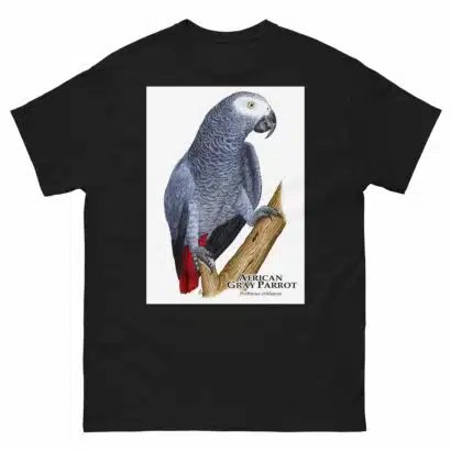 African Gray Parrot - Men's classic tee - Image 2