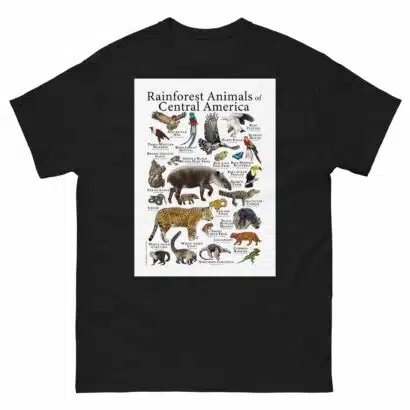 Rainforest Animals of Central America - Men's classic tee - Image 2
