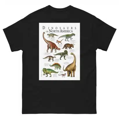 Dinosaurs of North America - Men's classic tee - Image 2