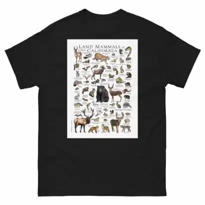 Land Mammals of California - Men's classic tee - Image 2