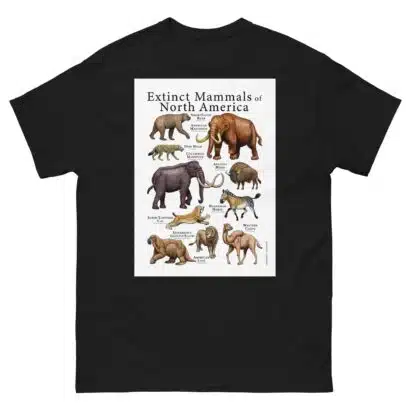 Extinct Mammals of North America - Men's classic tee - Image 2