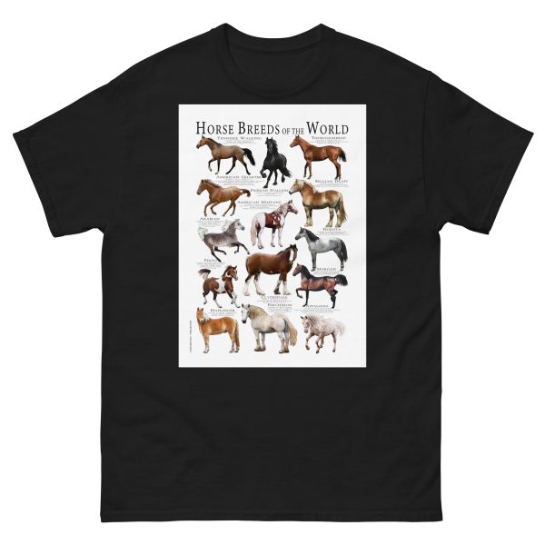 Horse Breeds of the World - Men's classic tee - Image 2