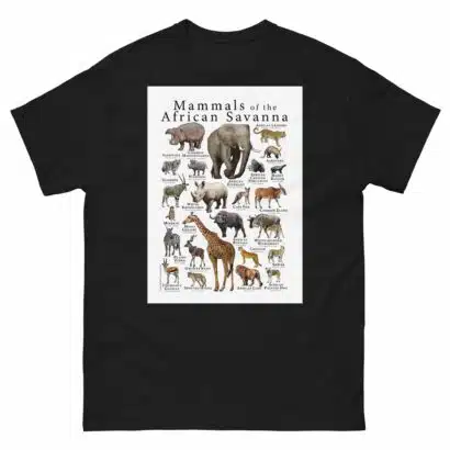 Mammals of the African Savanna - Men's classic tee - Image 2
